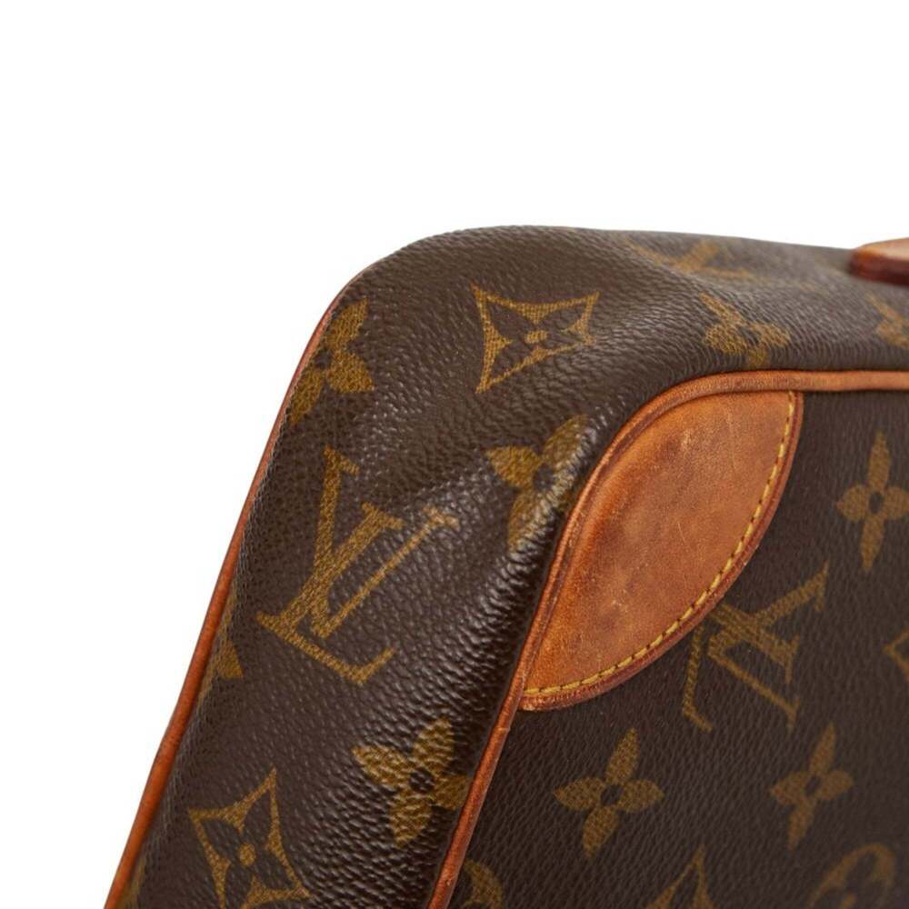 LOUIS VUITTON Authentic Brown Monogram Leather Shoulder Bag - Picture 4 of 11